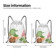 thumbnail image 2 of Sikiie Cactus Gnome Drawstring Backpack Drawstring Bags, Draw String Back Bag for Sports, Gym, Travel, Swimming, Beach-Small, 2 of 6