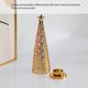 thumbnail image 3 of Candelabro de Mesa shaofei de Aluminio Dorado para Decoración Navideña, 3 of 5
