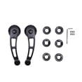 thumbnail image 2 of Door Window Crank Handle, Black Coating 4 1/4 Inch Lightweight Easy Install Window Crank Handle Kit  for Hot Rod, 2 of 7