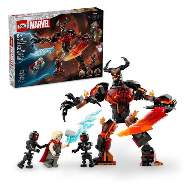 Set LEGO Super Heroes Thor vs. Figura para Construir de Surtur 76289