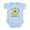 Sky Blue, variant on CafePress - Life's Ducky 1St Birthday Baby Light Bodysuit - Baby Light Bodysuit, Size Newborn - 24 Months