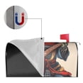 thumbnail image 2 of Cauagu Samurai Frog Guitar Pattern Magnetic Mailbox Covers, Mailbox Cover Waterproof Post Box Cover Home Decor for Garden Ourside Yard & Farmhouse -25.5x21 in, 2 of 8