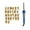 A, variant on Euaioeiu Wood Burning Kit with Custom Letters, Professional Soldering Iron Pen for DIY Branding, Alphabet Set, Perfect for Personalized Leather, Metal, and Wood Crafts, Christmas Gift Making