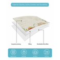 thumbnail image 5 of Quilts Twin Size, Colorful Flowers Soft Comforter Bedding Set for Bed, Spring Botanical Wild Florals Herbs Lightweight Quilted Bedspread with Pillow Cover(2 Pieces) for All Season, 68x86 Inch, 5 of 6