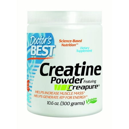 Doctor's Best Créatine poudre avec Creapure, 300 g