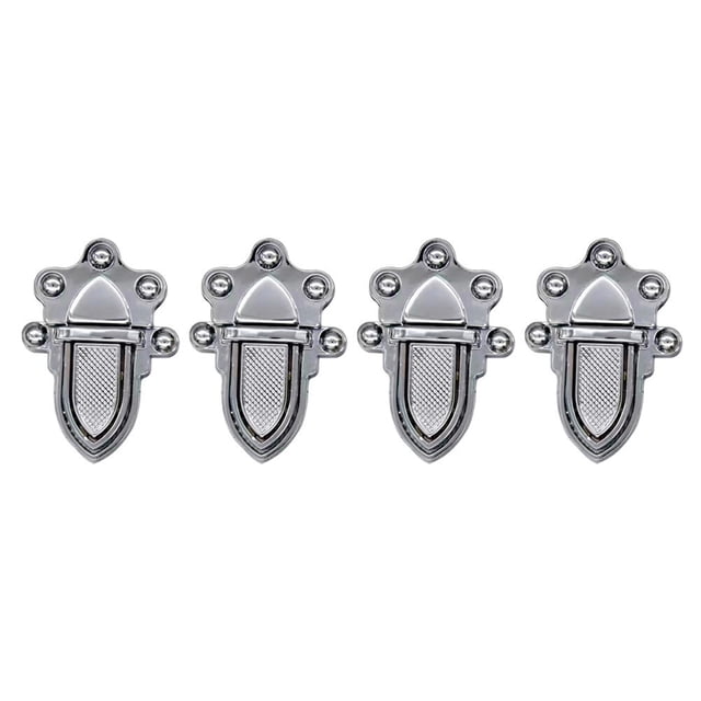 Miangastore Purse Lock Clasp Catch Purse Buckle Fasteners 4Set 1.6X1.6X2.3In