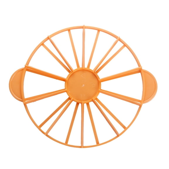 Cadorn Orange Plastic Cake & Pie Portion Marker – Even - Cutting Divider with Handles