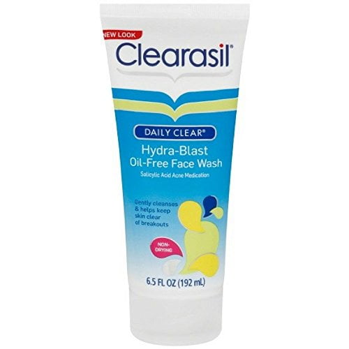 clearasil gentle prevention daily clean wash medicated salicylic acid acne treatment. cleanser