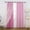 Pink, variant on GYROHOME Double Layered Curtains with Embroidered White Sheer Tulle Room Darkening Grommet Top 2Panels,52x72inch,Beige