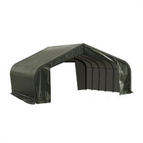 ShelterLogic 22' x 20' x 11' Green Outdoor Travel Sheltercoat Carport