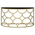 thumbnail image 2 of ACME Altus Console Table in Gold and Black, 2 of 4