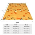 thumbnail image 3 of Sikiie Honeycomb Ultra-Soft Micro flannel Blanket Luxury All Seasons Warm Blanket for Bedding Sofa and Travel (4 sizes)-50"x40", 3 of 7