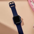 thumbnail image 2 of Paquete de 3 compatibles con correas de Apple Watch de 41 mm, 40 mm y 38 mm, correa de repuesto de pulseras deportivas de silicona suave con cierre clásico para Iwatch Series Se 7 6, 2 of 5