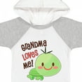 thumbnail image 4 of Inktastic Grandma Loves Me- Cute Turtle Boys or Girls Baby Bodysuit, 4 of 5
