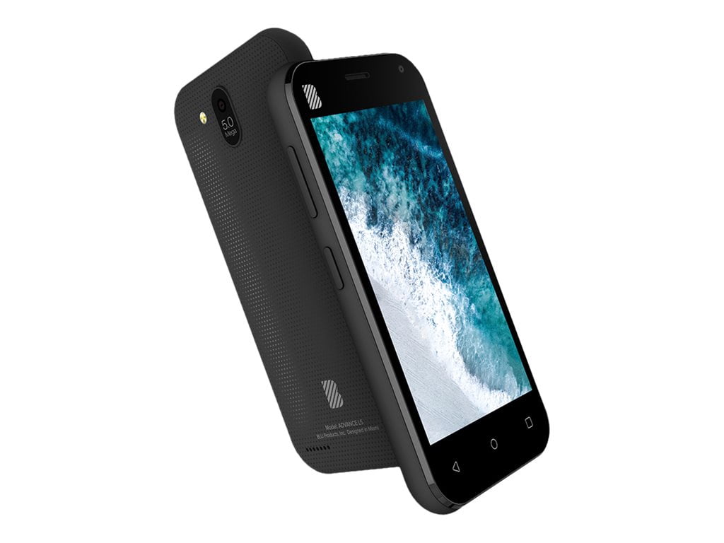 BLU Advance L5 | 2020 | Long Lasting Battery | Unlocked | 4.0” Display | 16GB | 5MP Camera | US Warranty | Black