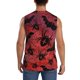 thumbnail image 4 of Balery Bats And Spiders Camisetas sin mangas para hombre, absorbe la humedad y protege contra el mal olor.-X-Large, 4 of 7