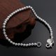 thumbnail image 1 of Joyería de pulsera de cuentas huecas de 4MM chapada en plata a la moda XianweiShao  8390605611827, 1 of 1