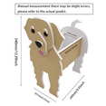 thumbnail image 4 of Sykixib Golden Retriever Dog Flower Pot, Cute Dog Planter for Indoor Outdoor Decor, Self-Assembly Garden Plant Pot with Drainage Holes, Unique Birthday Gift for Dog Lovers Women Mom, 4 of 8