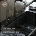 thumbnail image 2 of Shaws Ms3320 Shaker 33" Farmhouse Double Basin Fireclay Kitchen Sink - White, 2 of 2