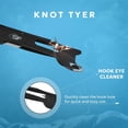 thumbnail image 4 of 3 in 1 Black Fly Fishing Nipper Fly Line Cutter Knot Tying Tool, 4 of 6