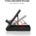 thumbnail image 2 of HAHADAXA Switch lite Holder, Adjustable Stand for Switch lite, Portable Switch Light Stand - Black, 2 of 7