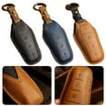 thumbnail image 3 of Leather Car Key Fob Case Shell Fob Cover For BYD Atto 3 Han EV Dolphin 4 Buttons, 3 of 4