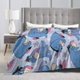 thumbnail image 5 of Eeyore Cartoon Fleece Blanket for Boys Girls Kids, Ultra Soft Cozy Warm Flannel Throw Blankets, Plush Blanket Gifts for Bed Sofa Living Room Couch Home Decor 40"X30", 5 of 7