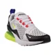 thumbnail image 2 of Nike Air Max 270 Women's Shoes White-Volt-Siren Red AH6789-116, 2 of 6