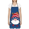 thumbnail image 3 of Yiaed Three Gnome Independence Day Print Kitchen Apron with Hand Wipe Pockets,Big Pocket,Aprons for Women with Pockets, Waterproof for Cooking Baking, 3 of 7