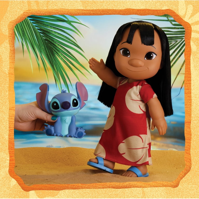 Disney Lilo & Stitch 14" Poseable Doll with 5" Stitch photo 7