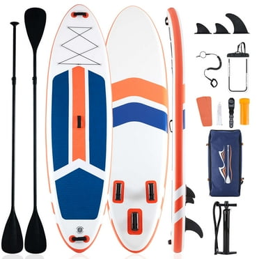 Gianna Inflatable Stand Up Paddle Board with Premium SUP Paddleboard Accessories,2-in-1 Paddle for Adults,Orange