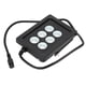 thumbnail image 1 of DC12V 6 LED Luz de relleno IP66 Luz impermeable Instalación ajustable para cámara de vigilancia de seguridad Carcasa negra, 1 of 5