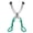 Cyan, variant on Canning Jar Lifter Tongs Stainless Steel Jar Lifter with Grip Handle for Home Kitchen (Cyan)