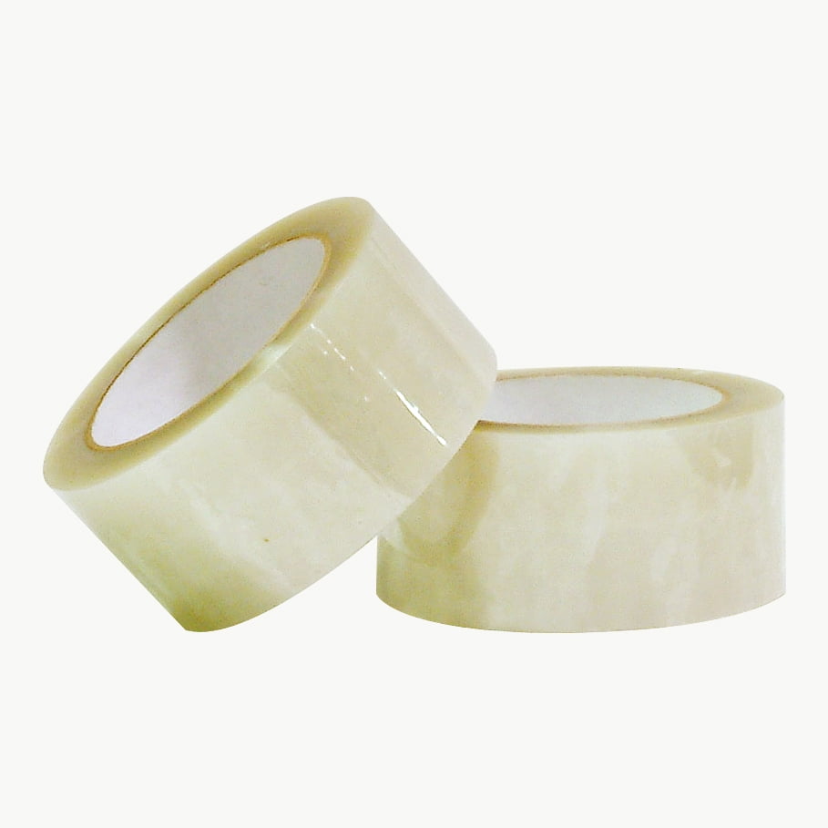 JVCC PES-32G Polyester Film Packaging Tape: 1 in x 60 yds. (Clear)