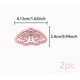 thumbnail image 1 of Molde for pendientes de arcilla suave con calavera de fantasma oscuro, herramienta creativa for hacer pendientes DIY, 1 of 2