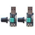 thumbnail image 4 of Fugacal 2Pcs Ventilateur Vitesse Contrôleur USB Moteur Vitesse Contrôleur Dc4 12v 5W Réglable, 4 of 8