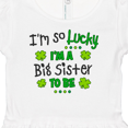 thumbnail image 4 of Inktastic I'm so Lucky I'm a Big Sister to be Girls Baby Dress, 4 of 5