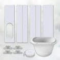 thumbnail image 2 of Air Conditioner Window Kit with Sealing Accessories Portable Coupler Universal 150mm Window Adaptor, 2 of 9
