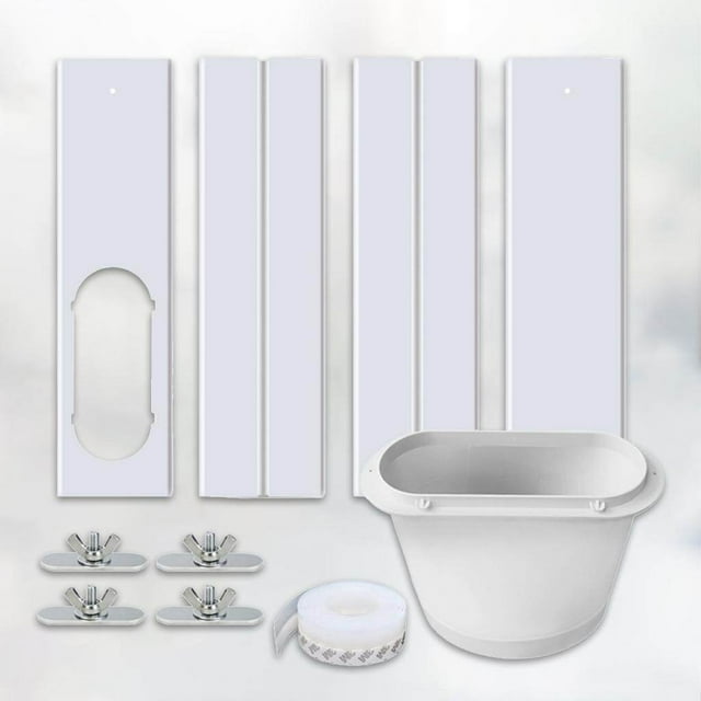 Air Conditioner Window Kit with Coupler Universal 150mm Portable Adjustable Window Window Adaptor