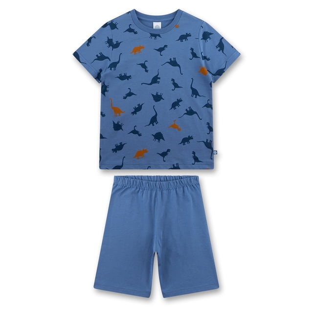 Sanetta pijama de niño - corto, Niños, ropa de dormir, pijamas, algodón Azul 128