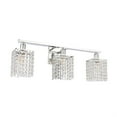 thumbnail image 4 of Phineas 3 light Chrome and Clear Crystals wall sconce, 4 of 5