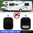 thumbnail image 4 of Black Aluminum Alloy RV with Protection, Screen, Sealing Ring for Sprinter 2007 - 2022, Trailer, 4 of 7