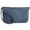Denim, variant on Women's Jet Set Small Pebbled Leather Convertible Wristlet Pouch (Navy)