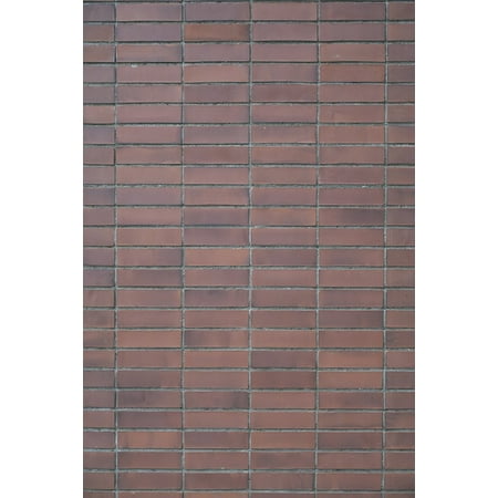 1' Brick Joint - LAMINATED POSTER Background Brick Brown Texture Imo Joint Wall Poster Print 24 x 36