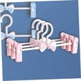 thumbnail image 4 of Piezas Perchas Perchas para ahorrar espacio Tendedero Pantalones Perchas para faldas Tendedero de pantalones para ropa Clips para colchas, 4 of 5