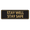 Black Gold, variant on Standard Stay Well Stay Safe Sign (Red) - Large