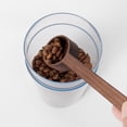 thumbnail image 5 of Cuchara medidora de café, cuchara medidora de granos de café de nogal negro, cuchara multiusos para leche, azúcar en polvo, taza, 5 of 5