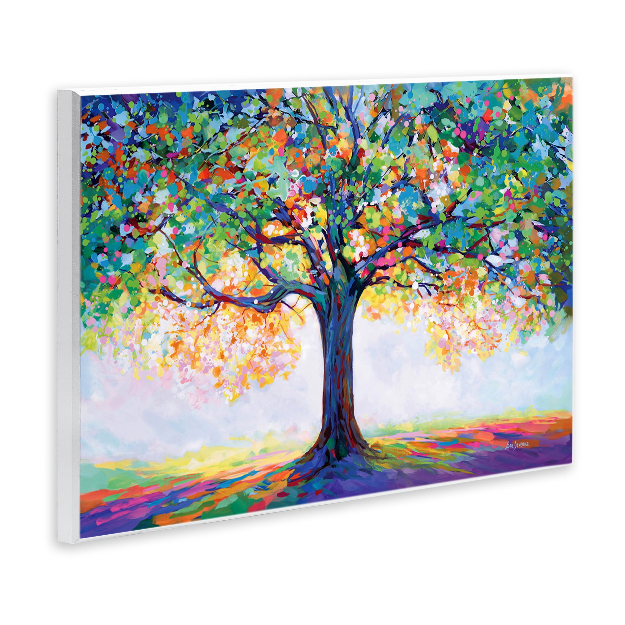 Stupell Industries Tree Of Opportunity Landscape & Nature Painting Unframed Art Print Wall Art, 19 x 13