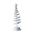 thumbnail image 3 of yuksok Christmas Tree Lamp Artificial Tabletop Christmas Tree for Indoor Xmas Party white, 3 of 9