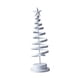 thumbnail image 3 of Lámpara de árbol de Navidad, árbol de Navidad de escritorio, árbol de Navidad artificial de mesa de metal blanco, 3 of 9